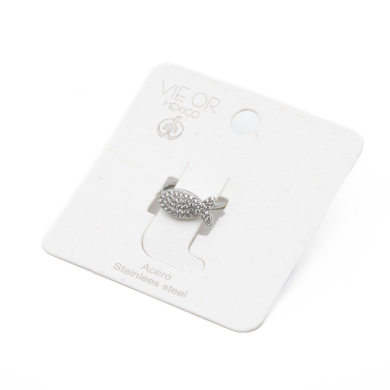 ANILLO ZO13408R PLATEADO Acero Inoxidable A310