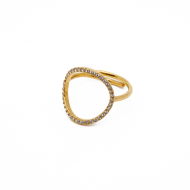 ANILLO ZO15321R DORADO Acero Inxidable 2A13