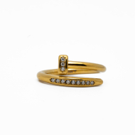 ANILLO ZO15171R DORADO Acero Inxidable A310