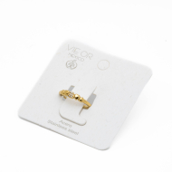 ANILLO ZO13740R DORADO Acero Inxidable A41
