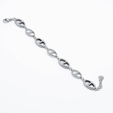 PULSERA ZO14060B PLATEADO Acero Inoxidable 2B37