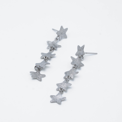 ARETES ZO14398E350 PLATEADO Acero Inoxidable G27