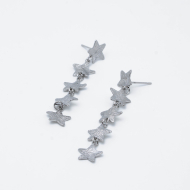 ARETES ZO14398E350 PLATEADO Acero Inoxidable G27