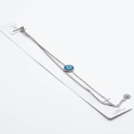 PULSERA ZO13860B PLATEADO Acero Inoxidable 2B36