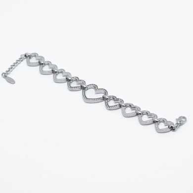 PULSERA ZO13532B PLATEADO Acero Inoxidable 2B37