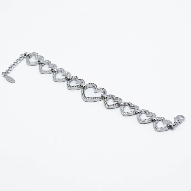 PULSERA ZO13532B PLATEADO Acero Inoxidable 2B37