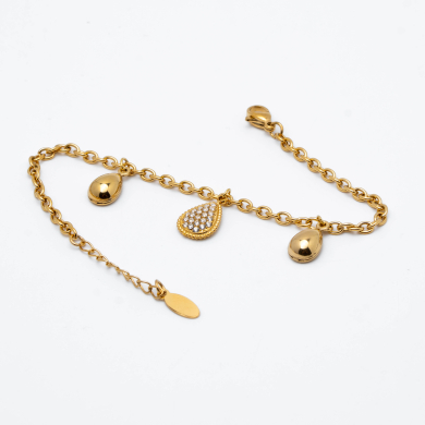 PULSERA ZO13330B DORADO Acero Inoxidable 2B47