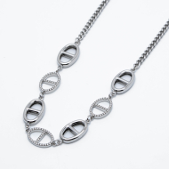 COLLAR ZO14061N PLATEADO Acero Inoxidable 2D56