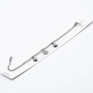 PULSERA ZO13330B PLATEADO Acero Inoxidable 2B47