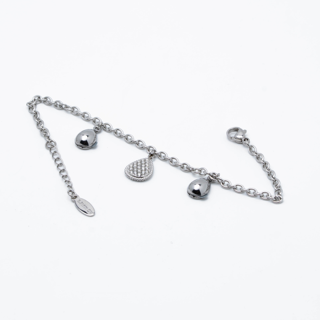 PULSERA ZO13330B PLATEADO Acero Inoxidable 2B47