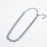 COLLAR ZO13630N DORADO BLANCO Acero Inoxidable E43