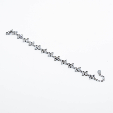 PULSERA ZO13427B PLATEADO Acero Inoxidable 2B22