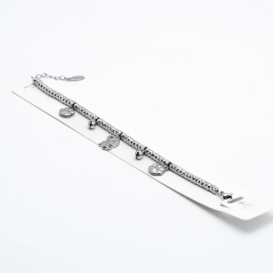 PULSERA ZO13522B PLATEADO Acero Inoxidable 2C41