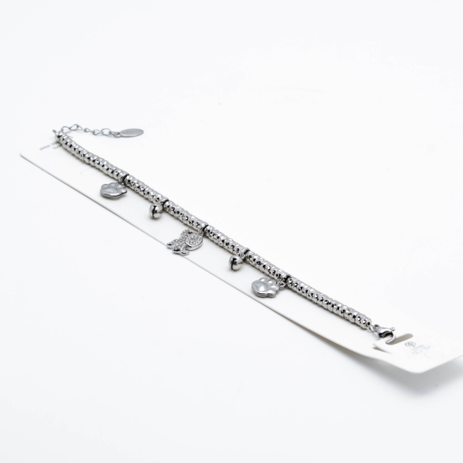 PULSERA ZO13522B PLATEADO Acero Inoxidable 2C41