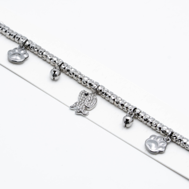 PULSERA ZO13522B PLATEADO Acero Inoxidable 2C41