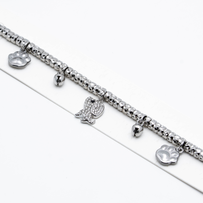 PULSERA ZO13522B PLATEADO Acero Inoxidable 2C41