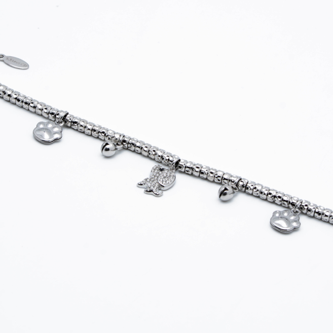 PULSERA ZO13522B PLATEADO Acero Inoxidable 2C41
