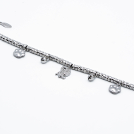 PULSERA ZO13522B PLATEADO Acero Inoxidable 2C41