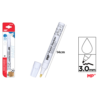 MARCADOR DE PINTURA BLANCO - F24