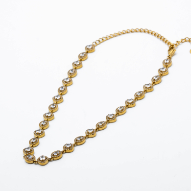 COLLAR ZO13630N PLATEADO BLANCO Acero Inoxidable E43