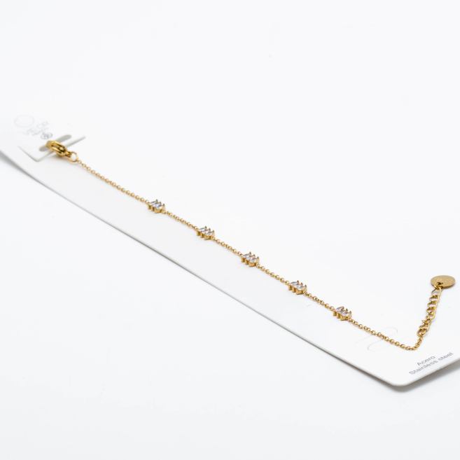 PULSERA ZO13703B DORADO Acero Inoxidable 2B12