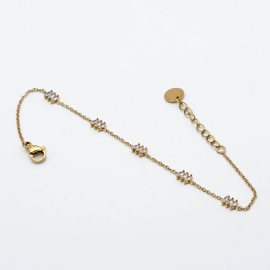 PULSERA ZO13703B DORADO Acero Inoxidable 2B12