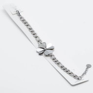 PULSERA ZO12800B PLATEADO Acero Inoxidable 2B53