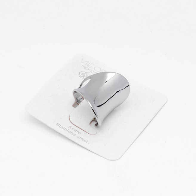 ANILLO ZO15661R PLATEADO Acero Inxidable A53