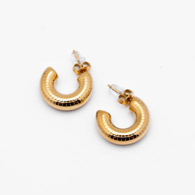 ARETES ZO14487E/20*16MM DORADO Acero Inxidable F25