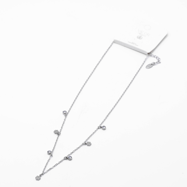 COLLAR ZO14903N PLATEADO Acero Inxidable 2D210