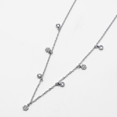 COLLAR ZO14903N PLATEADO Acero Inxidable 2D210