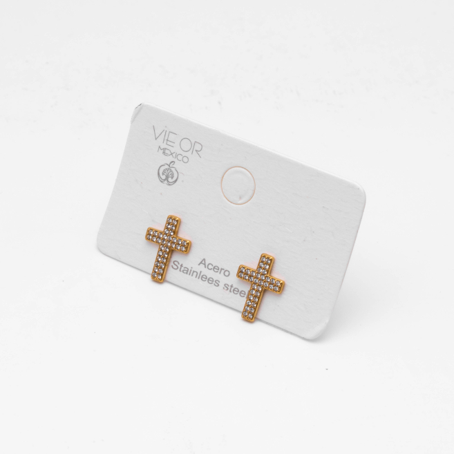 ARETES ZO14815E DORADO Acero Inxidable G17