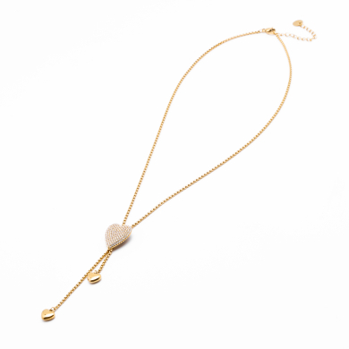 COLLAR ZO13594N DORADO Acero Inxidable 2D47