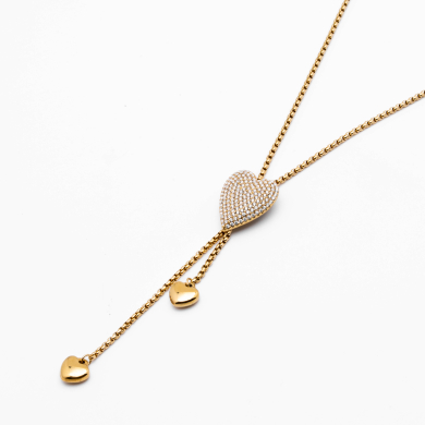 COLLAR ZO13594N DORADO Acero Inxidable 2D47