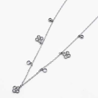 COLLAR ZO14923N PLATEADO Acero Inxidable 2D24