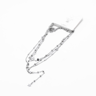 COLLAR ZO14095N PLATEADO Acero Inxidable 2D47