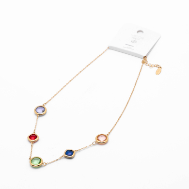 COLLAR ZO13493N DORADO Acero Inoxidable E14