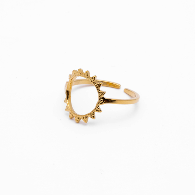 ANILLO ZO14302R DORADO Acero Inxidable 2A13