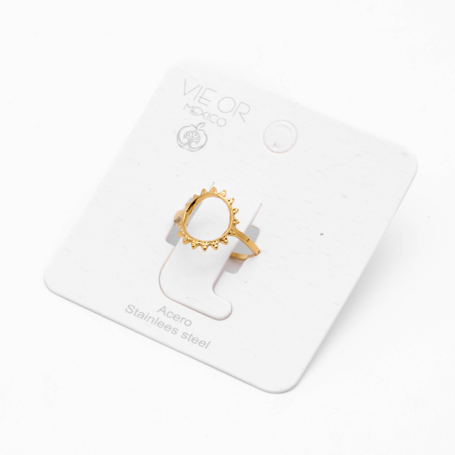ANILLO ZO14302R DORADO Acero Inxidable 2A13