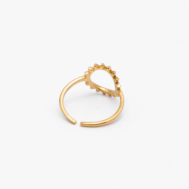 ANILLO ZO14302R DORADO Acero Inxidable 2A13