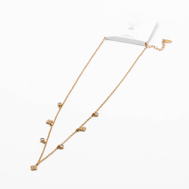 COLLAR ZO14929N DORADO Acero Inxidable E33