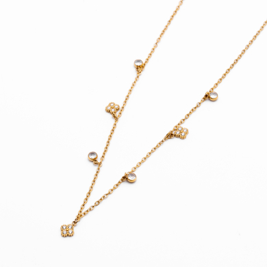 COLLAR ZO14929N DORADO Acero Inxidable E33