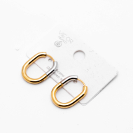 ARETES ZO9476E180 BICOLOR Acero Inxidable F24