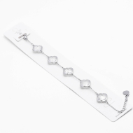 PULSERA ZO13946B PLATEADO BLANCO Acero Inxidable 2B510