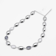 COLLAR ZO13945N PLATEADO GRIS Acero Inoxidable E58