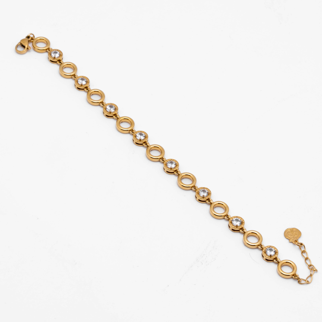 PULSERA ZO13014B Dorado Acero Inoxidable -2B21 2B21