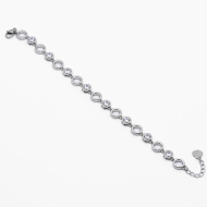 PULSERA ZO13014B Plateado Acero Inoxidable -2B21 2B21