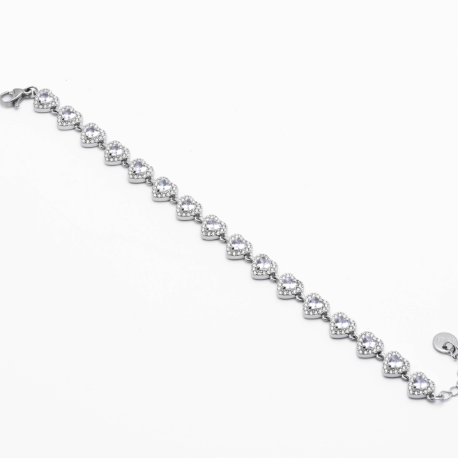 PULSERA ZO13832B PLATEADO Acero Inoxidable 2B21