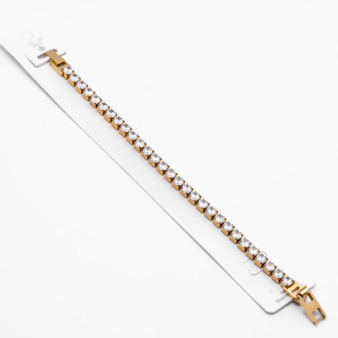 PULSERA ZO13664B/5MM DORADO Acero Inoxidable 2B22