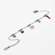 PULSERA ZO13328B PLATEADO Acero Inxidable 2B44